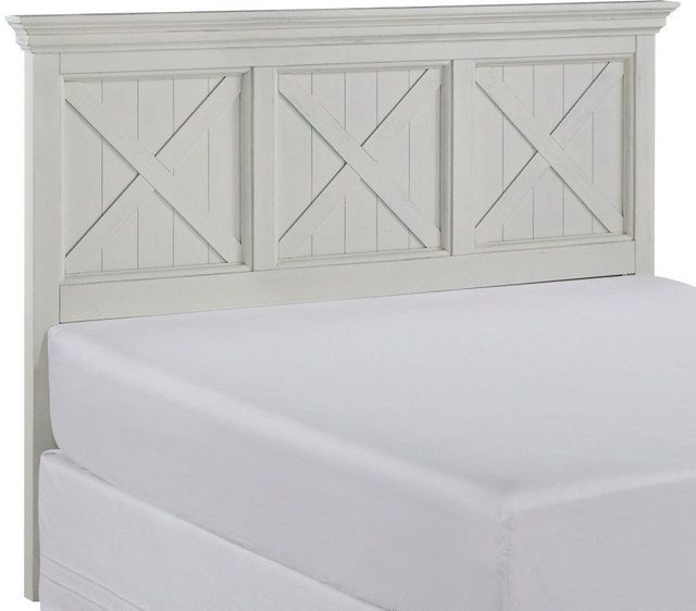 homestyles® Seaside Lodge Off-White Queen Headboard-0
