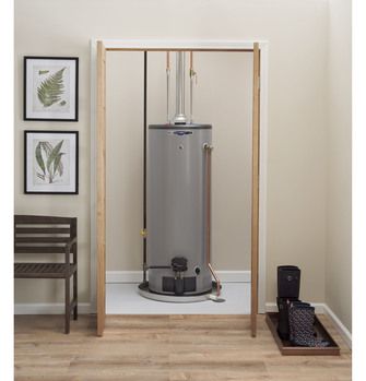 GE RealMAX® Choice 50-Gallon Tall Natural Gas Atmospheric Water Heater-1