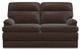 La-Z-Boy® Miles Walnut Leather Loveseat-1