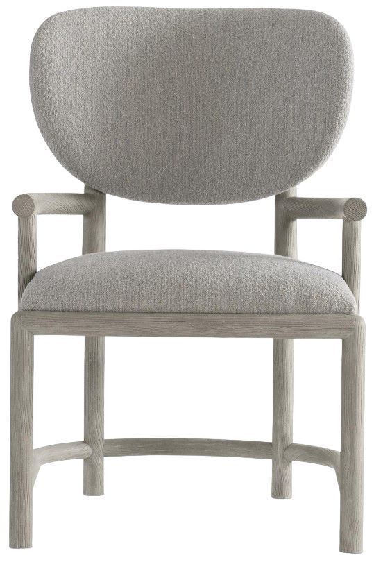 Bernhardt Customizable Trianon Curved Back Arm Chair-2