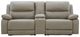 Signature Design by Ashley® Narwhal Place 3-Piece Pebble Power Reclining Small Spaced Sectional with Storage Console-0