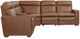 Flexsteel® Dutch Cortado Leather Power Reclining Sectional with Custom Layout Options-4