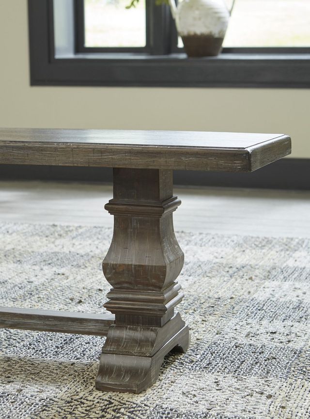 Signature Design by Ashley® Wyndahl Rustic Brown Dining Bench-2
