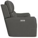 Flexsteel® Carter Smoke Power Reclining Sofa with Console -4