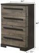 Crown Mark Remington Gray Chest-2