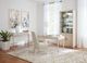 Hooker® Furniture Nouveau Chic Sand Silk Linen/Sandstone Host Dining Arm Chair-4