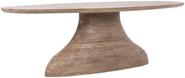Classic Home Amra Sandstone Greige Oval Dining Table-0