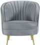 Coaster® Sophia Grey Upholstered Chair-1