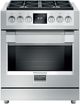 Fulgor Milano® Sofia 600 Series 30" Stainless Steel Pro Style Dual Fuel Range-0