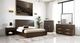 Furniture of America® Vellara 4-Piece Dark Walnut Queen Bedroom Set -1