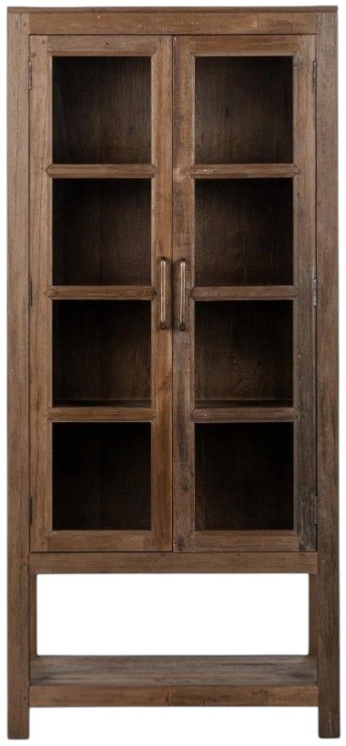 Classic Home Kharga Natural Tall Cabinet-3