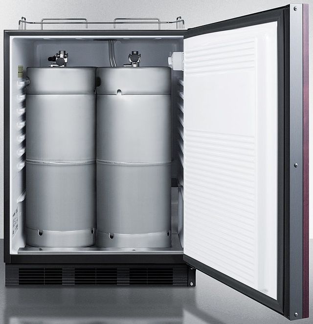 Summit® 5.5 Cu. Ft. Panel Ready Beer Cooler/Kegerator-3