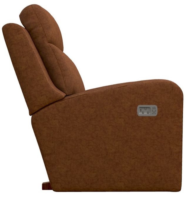 La-Z-Boy® Emmons Clay Power Rocking Recliner with Headrest-2