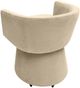 TOV Furniture Kristen Taupe Rolling Desk Chair-5