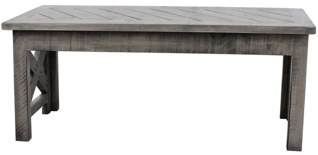 American Heartland Manufacturing Rustic Crossboard Bench-1