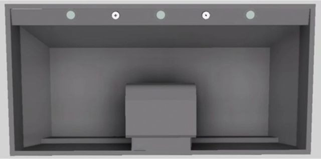 Vent-A-Hood® Designer Series 48" Gunsmoke Wall Mounted Range Hood-3