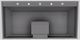 Vent-A-Hood® Designer Series 48" Gunsmoke Wall Mounted Range Hood-3