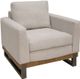 International Furniture Direct Mita Ivory Accent Chair-0