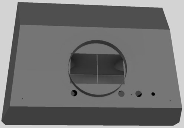 Vent-A-Hood® 30" Gunsmoke Wall Mounted Liner Insert-1