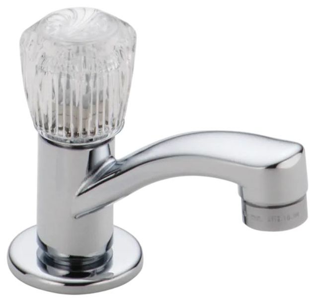 Delta Classic Chrome Single Handle Knob Basin Faucet-0