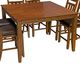 A-America® Mason Macciato Butterfly Gathering Table-0
