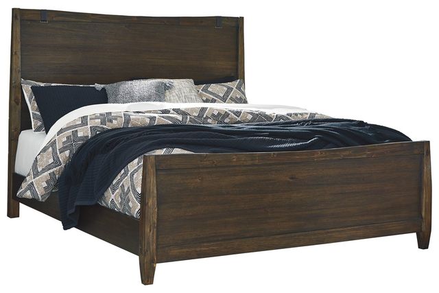 Signature Design by Ashley® Kisper Brown Queen Panel Bed-0