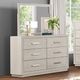 Furniture of America® Wellingborough Light Gray Dresser-2