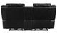 Homelegance® Huron Black Double Power Reclining Loveseat with Center Console-3