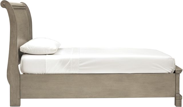 Signature Design by Ashley® Lettner Light Gray Full Sleigh Youth Bed-2