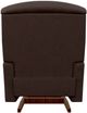 La-Z-Boy® Reed Walnut Leather Manual Rocking Recliner-4