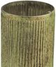 A & B Home Papaya Green Mettalic Tall and Wide Vase-2