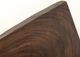 International Furniture Direct Riverwood Brown Chairside Table with Black Base-5