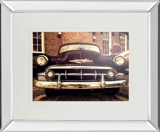 Classy Art Classic Ride I by Robert Jones Mirror Framed Wall Art-0