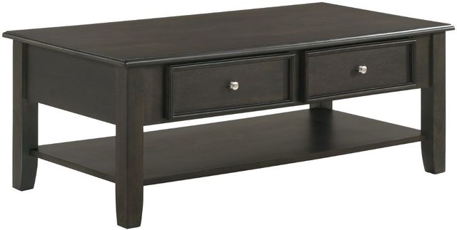 New Classic® Home Furnishings Evander Espresso Coffee Table-0