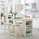 Liberty Furniture Brook Creek 5-Piece White Dining Counter Set-1
