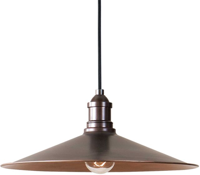 Uttermost® Barnstead Antique Copper 1-Light Pendant-0
