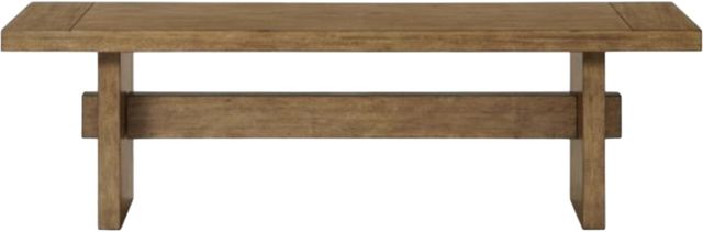 Riverside Furniture Bozeman Toasted Almond Dining Bench-1