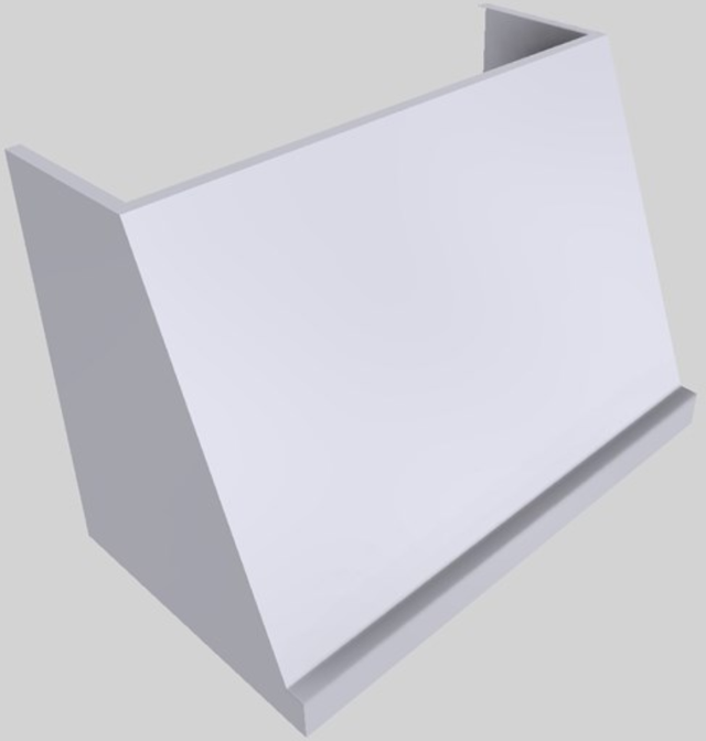 Vent-A-Hood® 42" Wall Mounted Range Hood-White-1