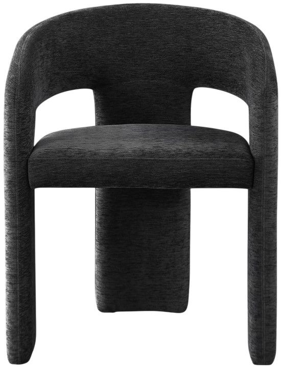Meridian Furniture Rendition Black Upholstered Dining Chair-1