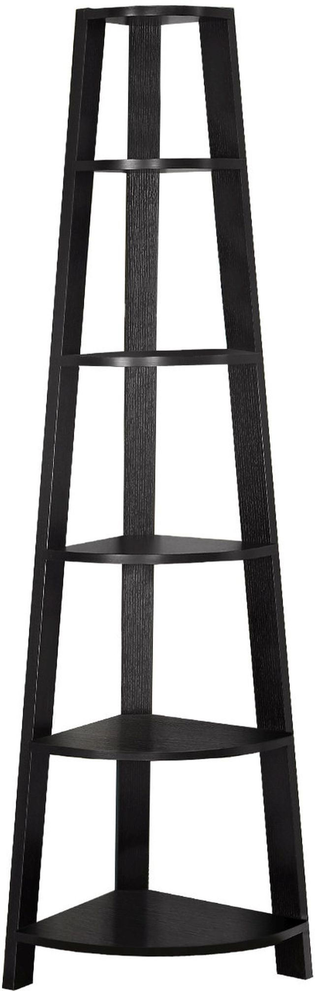 Monarch Specialties Inc. Espresso Corner Accent Etagere-0