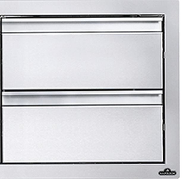 Napoleon 30"x16" Single Door and Double Drawer-1