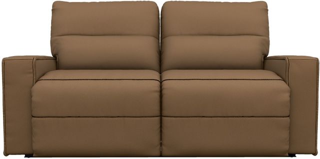 La-Z-Boy® Maddox Camel Power Reclining 2-Seat Sofa with Headrest and Lumbar-1