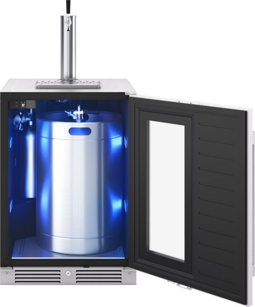 Zephyr Presrv™ 24" Stainless Steel Kegerator & Beverage Cooler-5