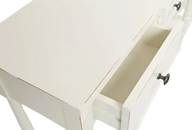 Jofran Inc. Stately Home Antique White Console Table-3