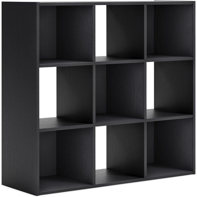 Signature Design by Ashley® Langdrew Black Nine Cube Organizer-0