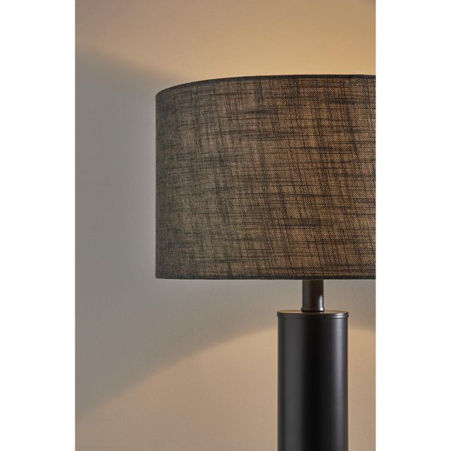 Adesso® Ezra Black Table Lamo-2