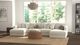 Jackson Furniture Ritzy 4-Piece Bone U-Shape Sectional-1