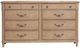 Magnussen Home® Harmony Heights Belgium Wheat Double Drawer Dresser-1