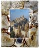 A & B Home Enzo Brown Agate Photo Frame-0