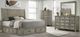 American Wholesale Furniture Sienna Gray Queen Sleigh Storage Bed-2